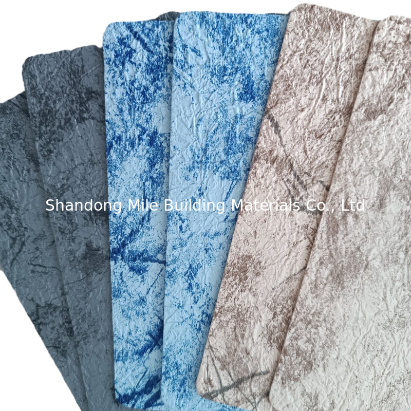 Reinforced with fabric Anti-Microorganisms polyvinyl chloride Blue Mosaic pvc swimming pool liner
