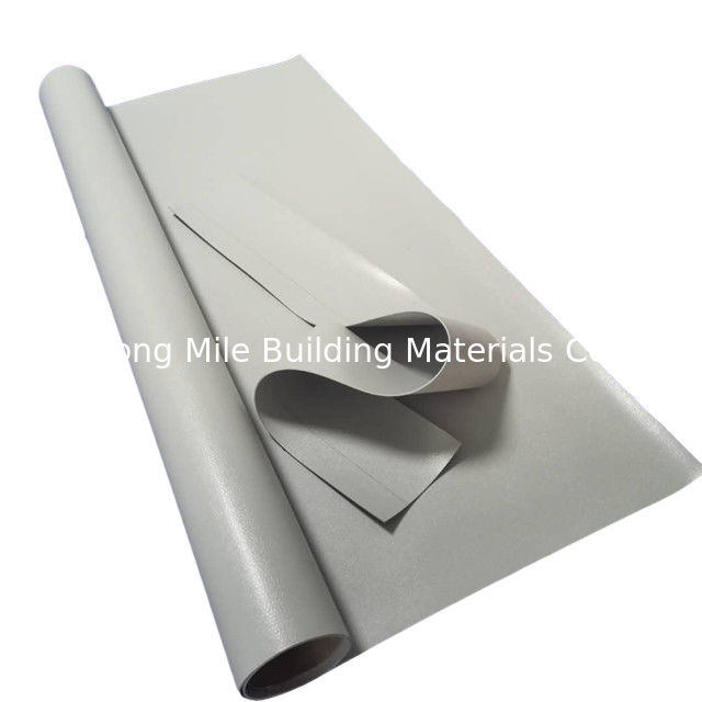 ASTM anti-uv reinforced with fabric pvc waterproof membrane for industrial building roof