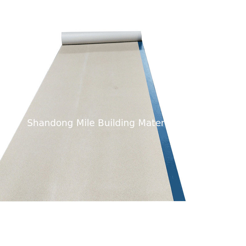 Non-bitumen good tensile strength an-ti uv hdpe pre applied high polymer self-adhesive waterproof film