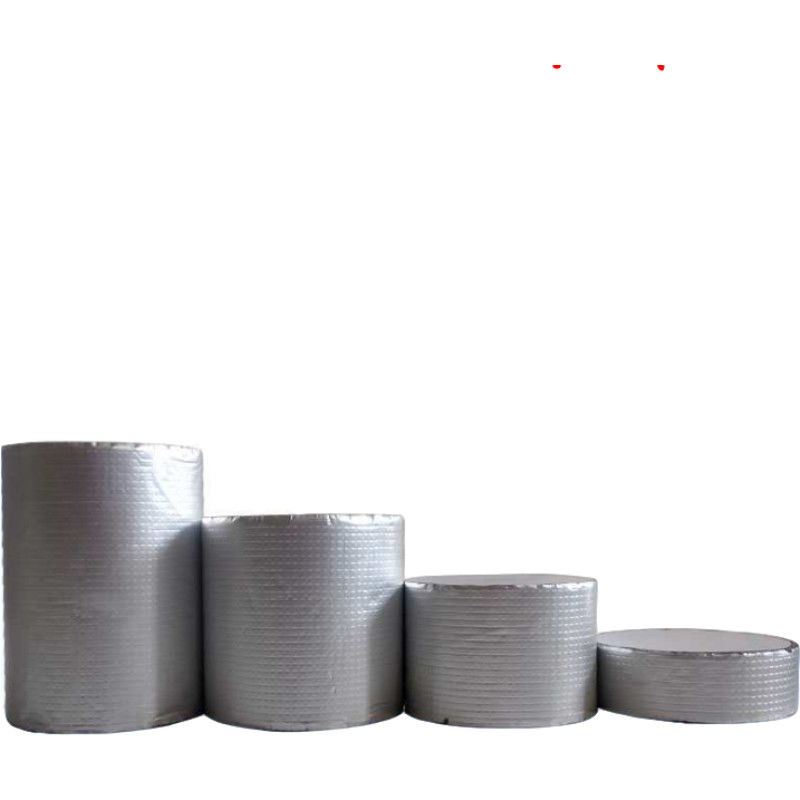 cheap self adhesive butyl rubber super waterproof sealing tape with aluminium foil for roof