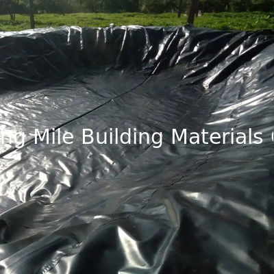 12mx15m de epdm impermeável sob camada geomembrana jardim paisagismo peixe 15x15' epdm estanho revestimento de barragem para impermeabilização