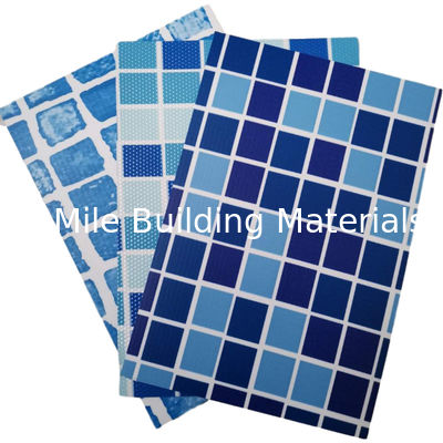 Resistente aos raios ultravioleta Moderno, simples e à prova d'água, revestimento de piscina de PVC